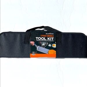 Blackstone 5 Piece‎ Griddle Tool Kit with Black Case NWT